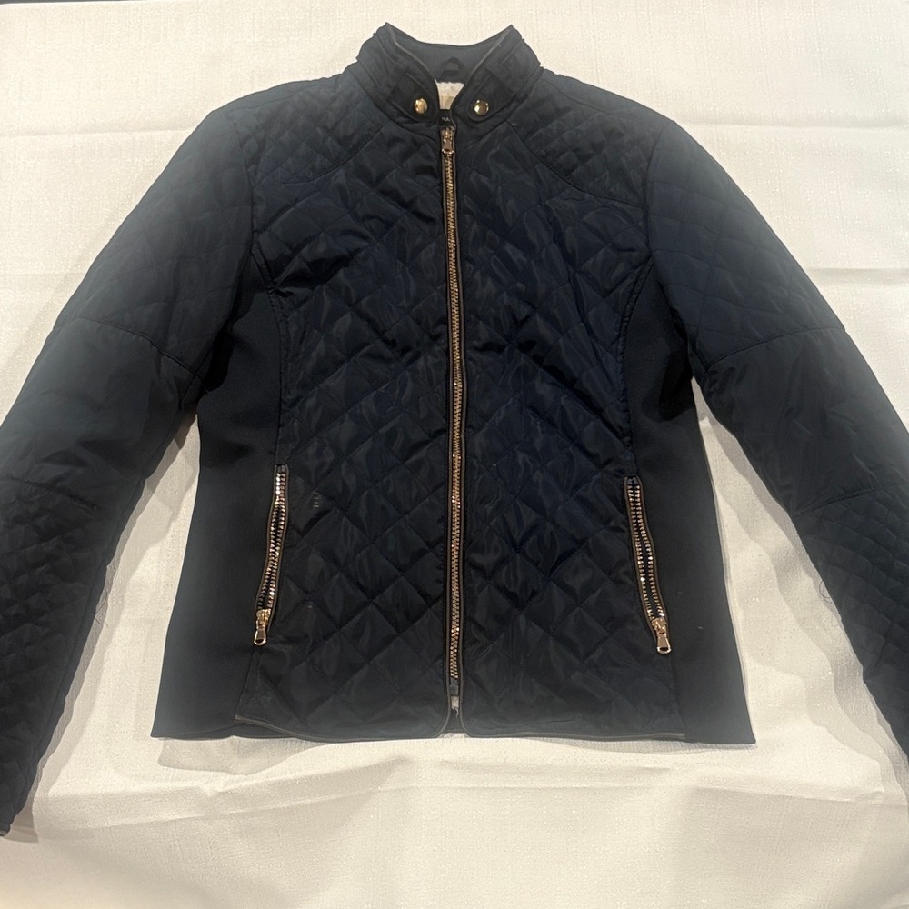 Cavalini Quilted Navy Puffer Jacket #13